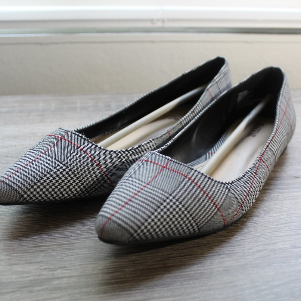 Plaid Flats